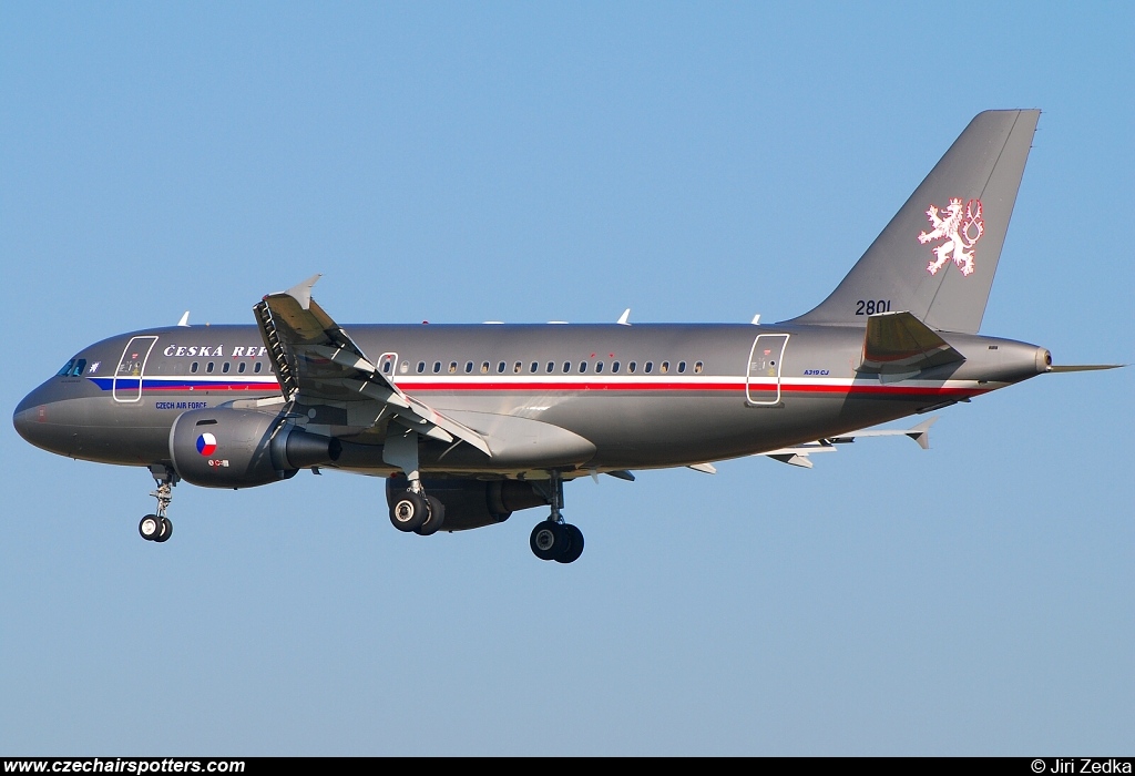 Czech - Air Force &ndash; Airbus A319-115X CJ 2801