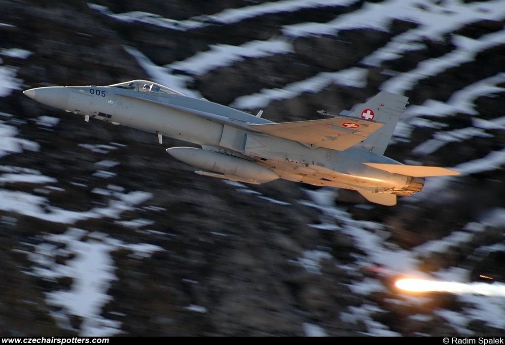 Switzerland - Air Force &ndash; McDonnell Douglas F/A-18C Hornet J-5005