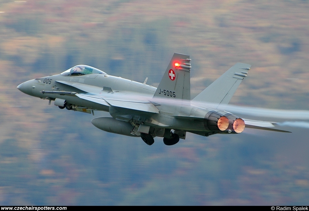 Switzerland - Air Force &ndash; McDonnell Douglas F/A-18C Hornet J-5005