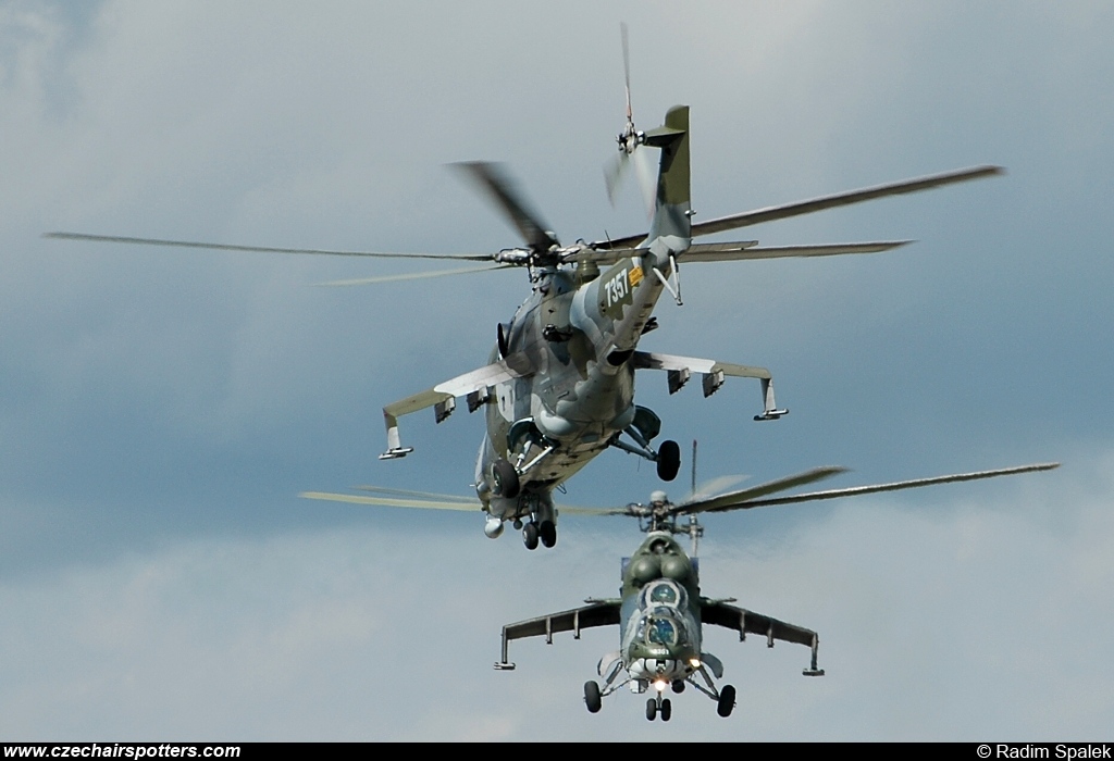 Czech - Air Force – Mil Mi-35 Hind  7357