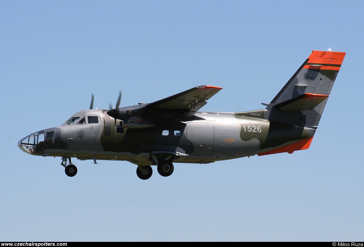Czech - Air Force &ndash; Let L-410FG Turbolet  1526