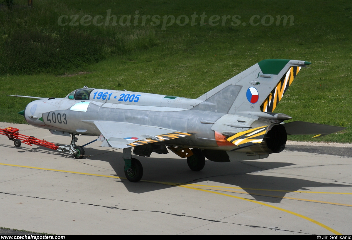 Czech - Air Force &ndash; Mikoyan-Gurevich MiG-21MFN 4003