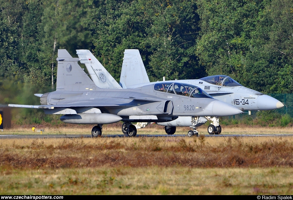 Czech - Air Force &ndash; Saab JAS39D Gripen 9820