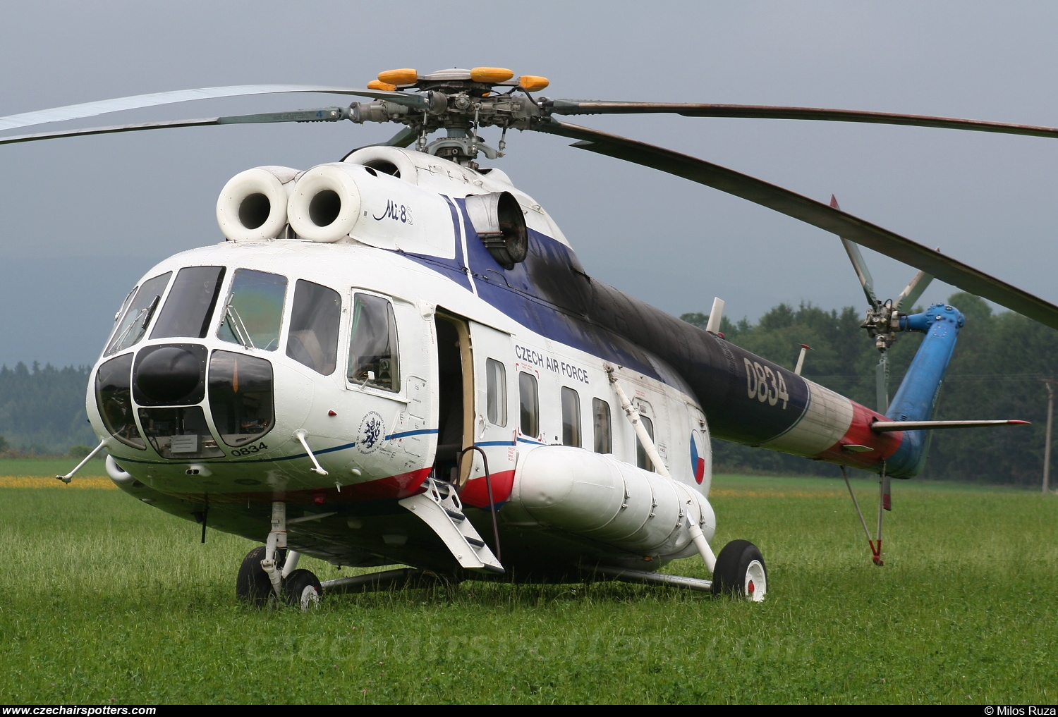Czech - Air Force &ndash; Mil Mil Mi-8S Hip  0843
