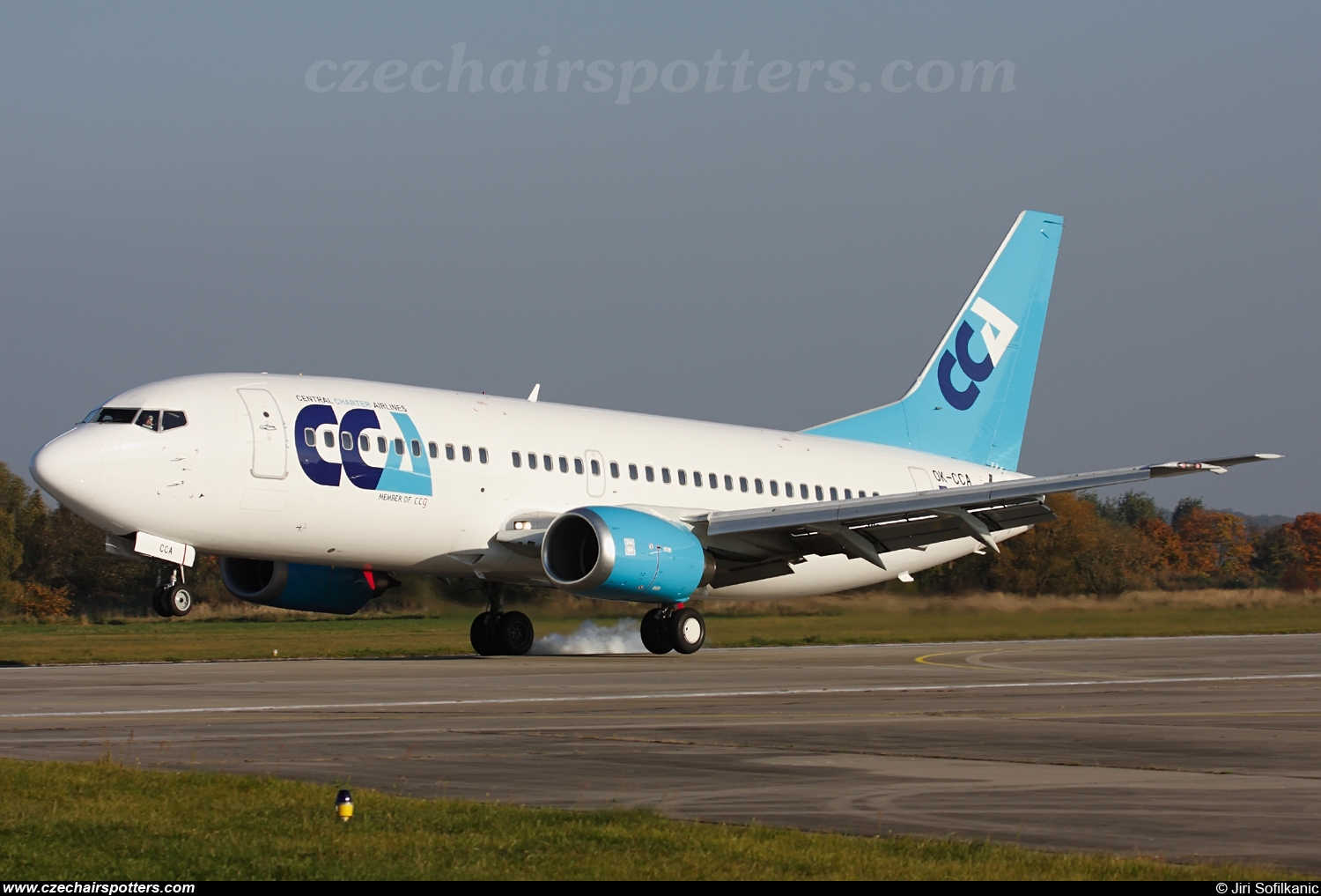 Central Charter Airlines &ndash; Boeing B737-31S OK-CCA