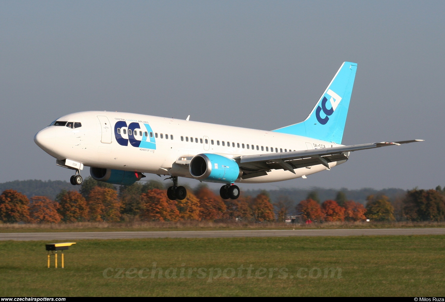 Central Charter Airlines &ndash; Boeing B737-31S OK-CCA