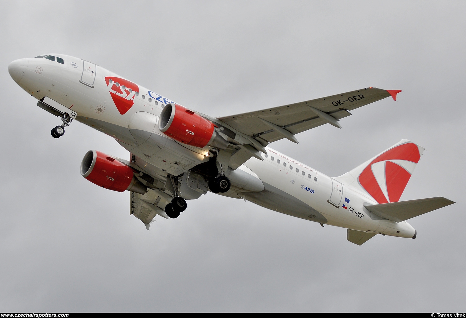CSA - Czech Airlines &ndash; Airbus A319-112 OK-OER