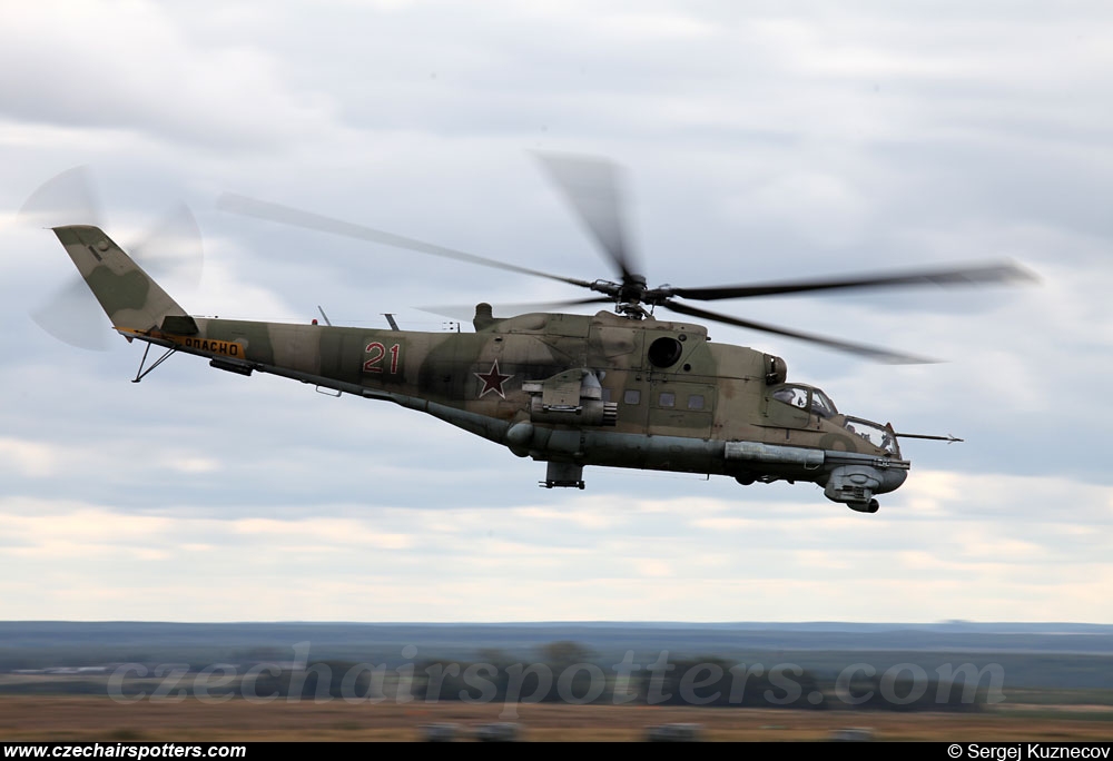 Russian-VVS &ndash; Mil Mi-24P Hind 21