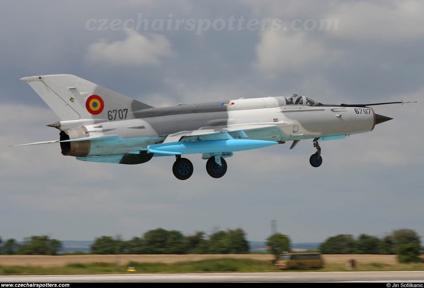Romania - Air Force  &ndash; Mikoyan-Gurevich MiG-21MF Lancer C 6707