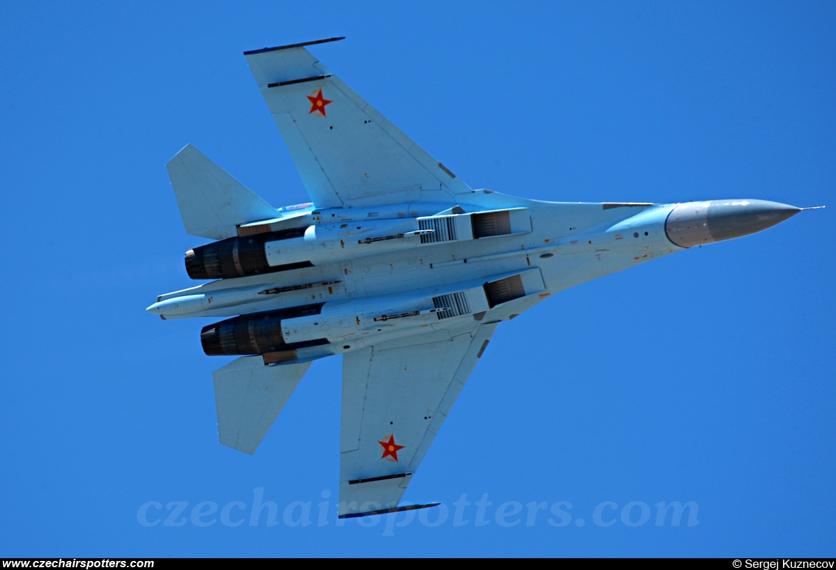 Kazakhstan AF &ndash; Sukhoi Su-27 UB Flanker C YELLOW 51