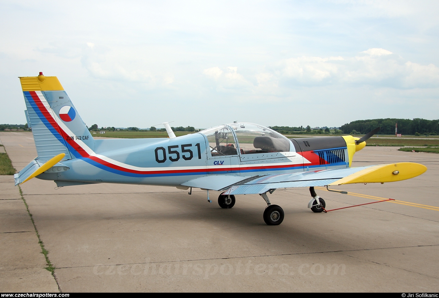 Czech - Air Force &ndash; Zlin Z-142CAF 0551