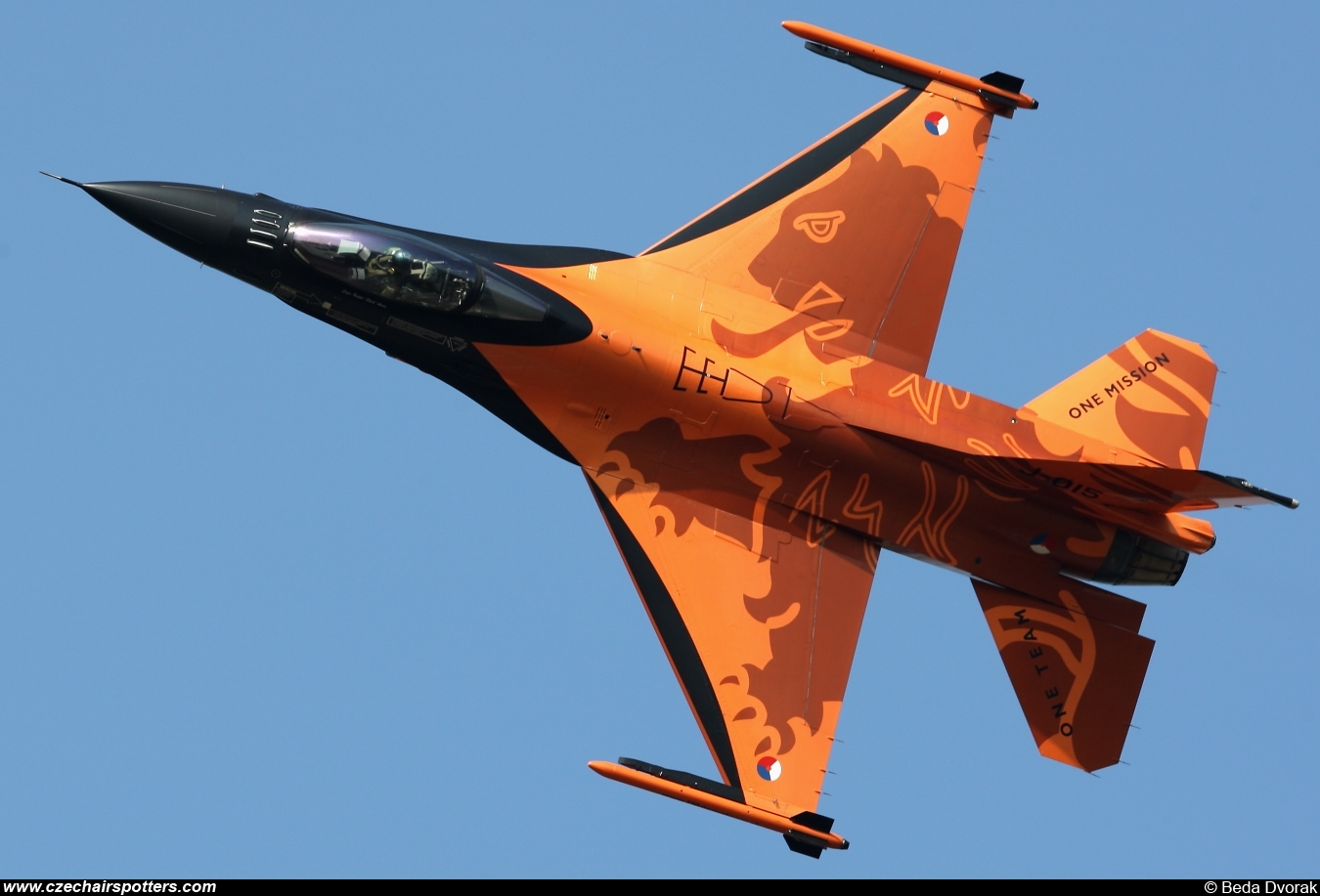 Netherlands - Air Force &ndash; Lockheed Martin Fokker F-16AM Fighting Falcon J-015