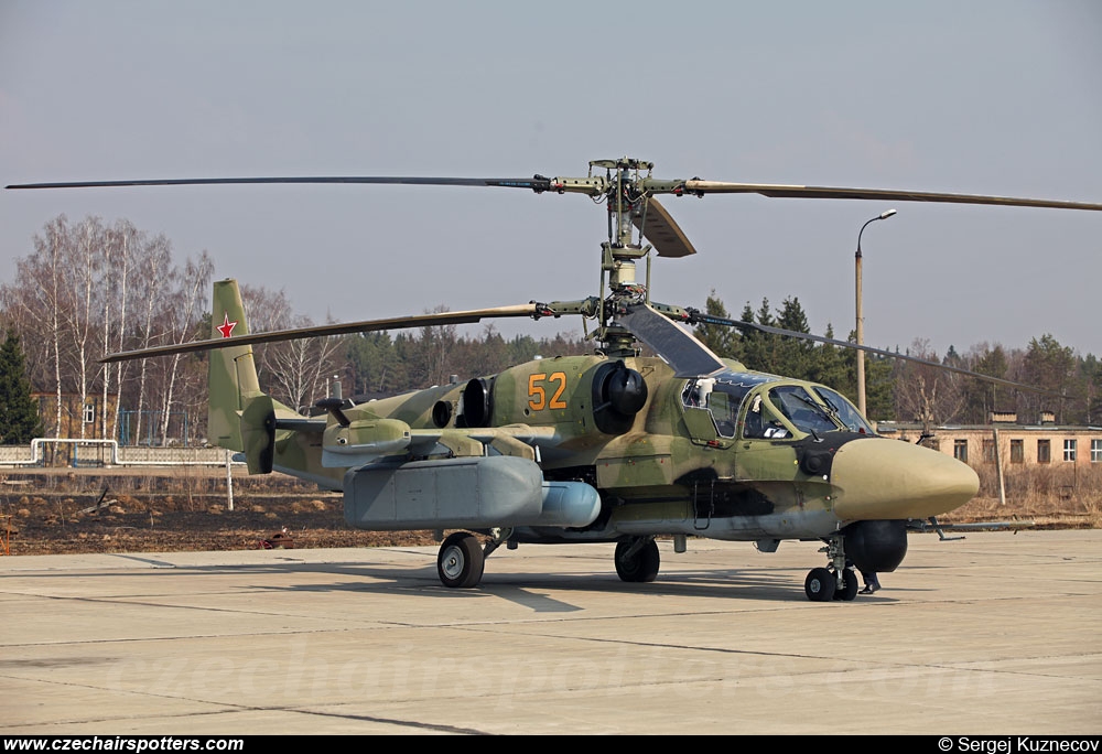 Russian-VVS &ndash; Kamov Ka-52 Alligator (Hokum B) 52