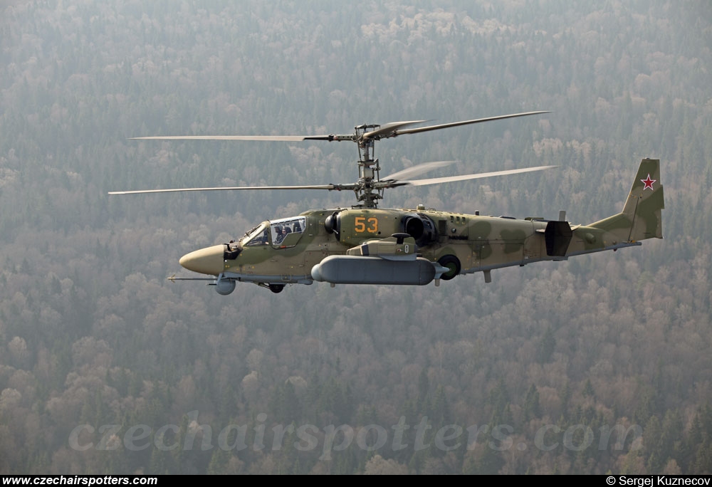 Russian-VVS &ndash; Kamov Ka-52 Alligator (Hokum B) 53