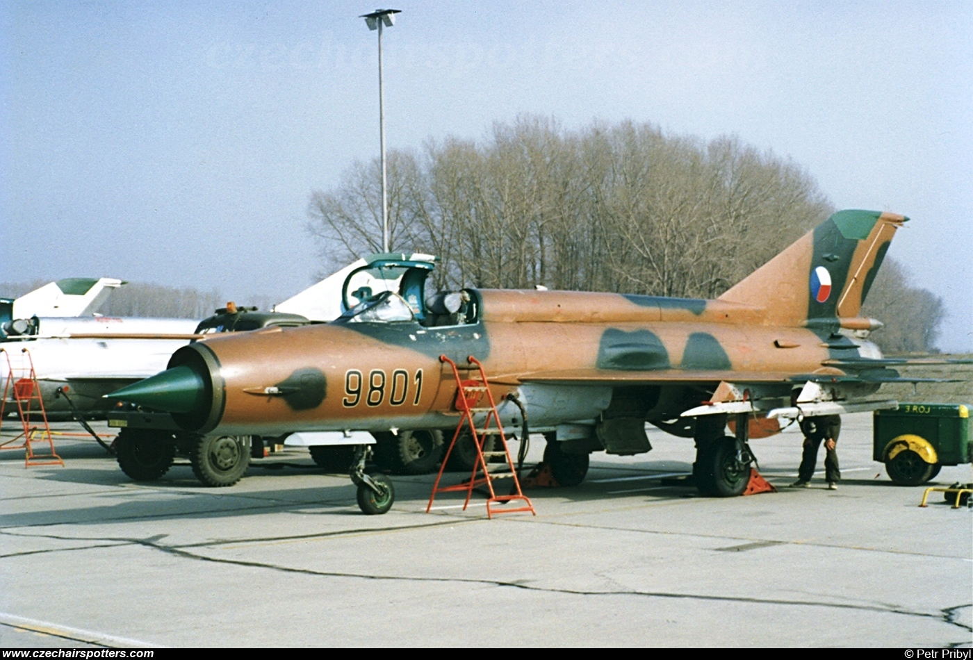 Czech - Air Force &ndash; Mikoyan-Gurevich MiG-21MF 9801