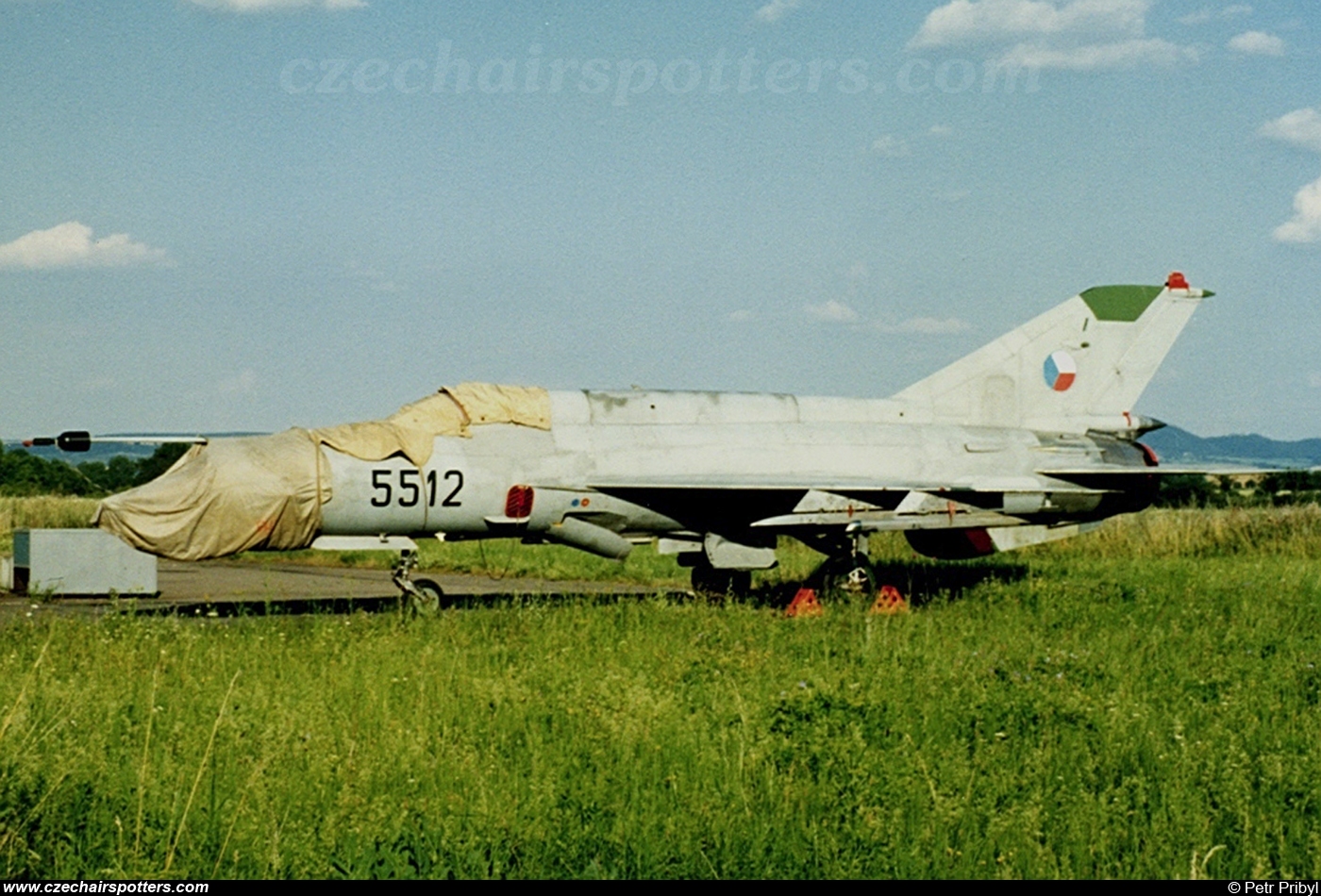 Czech - Air Force &ndash; Mikoyan-Gurevich MiG-21MF 5512