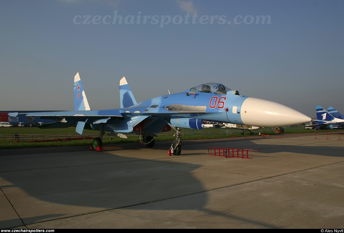 Russian-VVS &ndash; Sukhoi Su-27 SM Flancer 06 RED