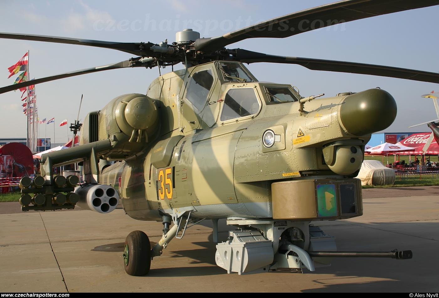 Russian-VVS &ndash; Mil Mi-28NE/M Havoc 35 YELLOW
