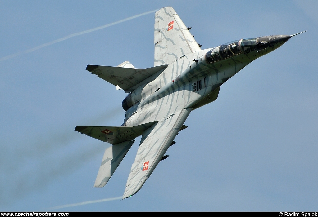 Slovakia - Air Force &ndash; Mikoyan-Gurevich MiG-29UBS / 9-51 1303