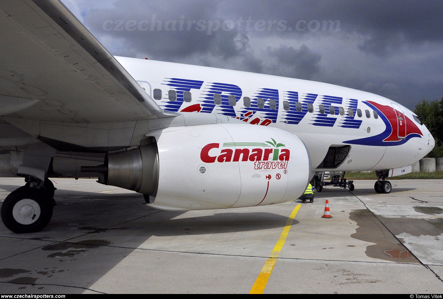 Travel Service &ndash; Boeing B737-8FN OK-TVM