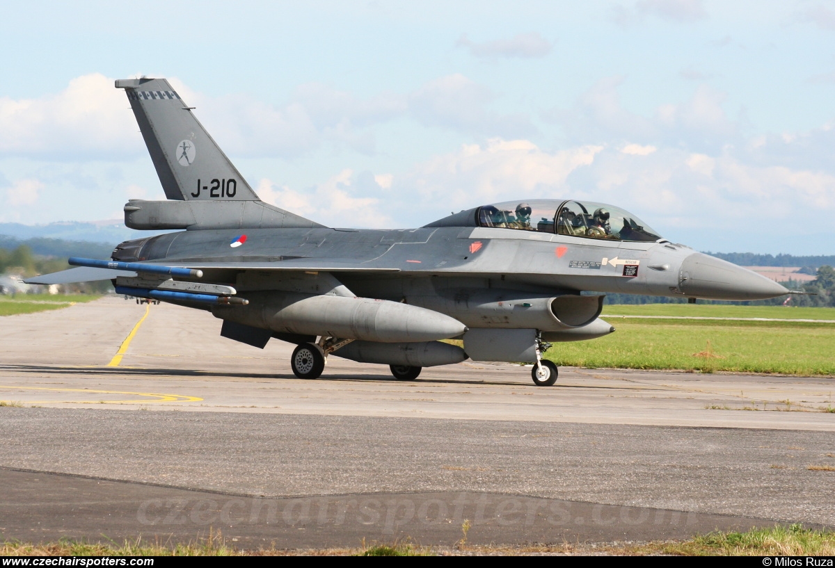 Netherlands - Air Force &ndash; General Dynamics F-16BM Fighting Falcon J-210