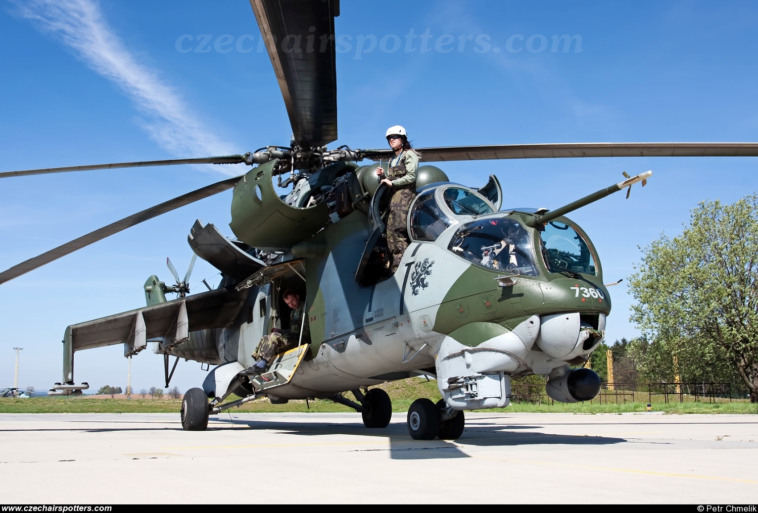 Czech - Air Force &ndash; Mil Mi-24V Hind 7360