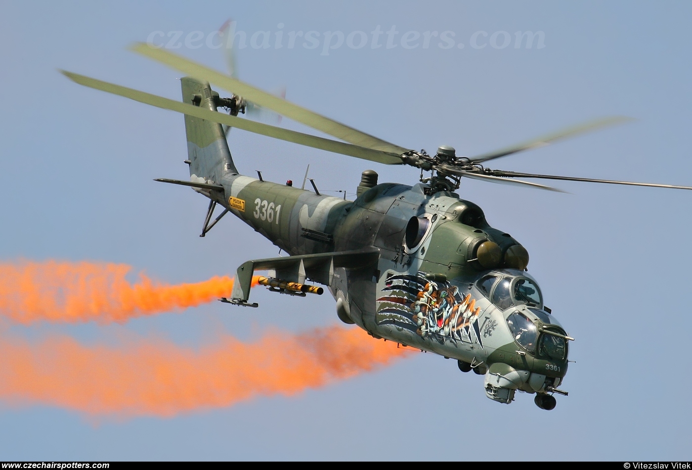 Czech - Air Force &ndash; Mil Mi-24V Hind 3361