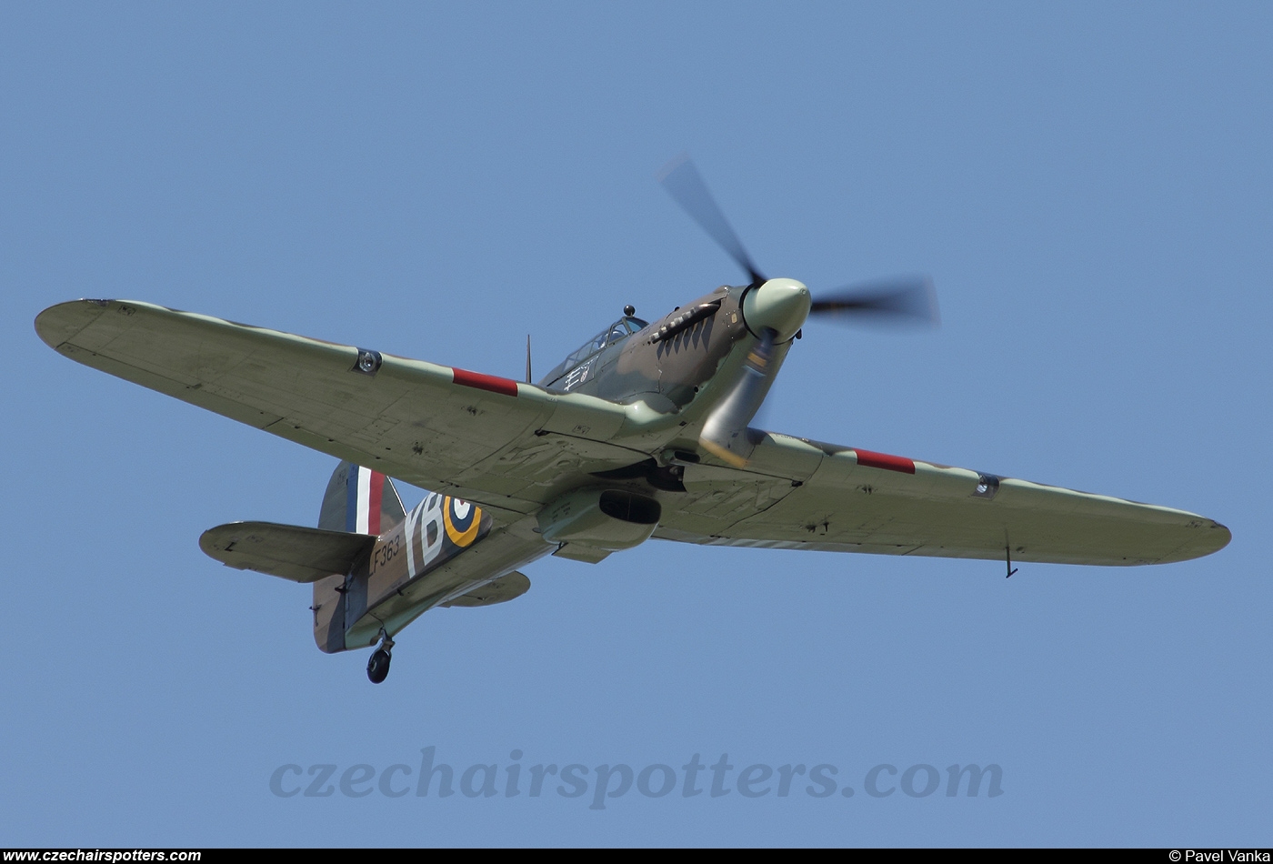 UK - Air Force &ndash; Hawker Hurricane Mk IIC LF363 / YB-W