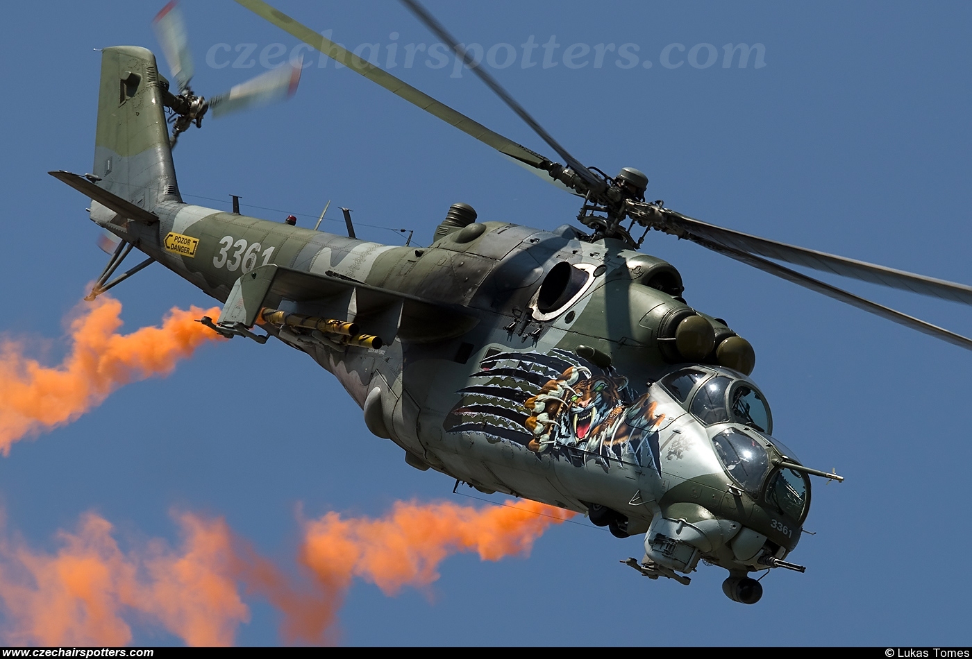 Czech - Air Force &ndash; Mil Mi-24V Hind 3361