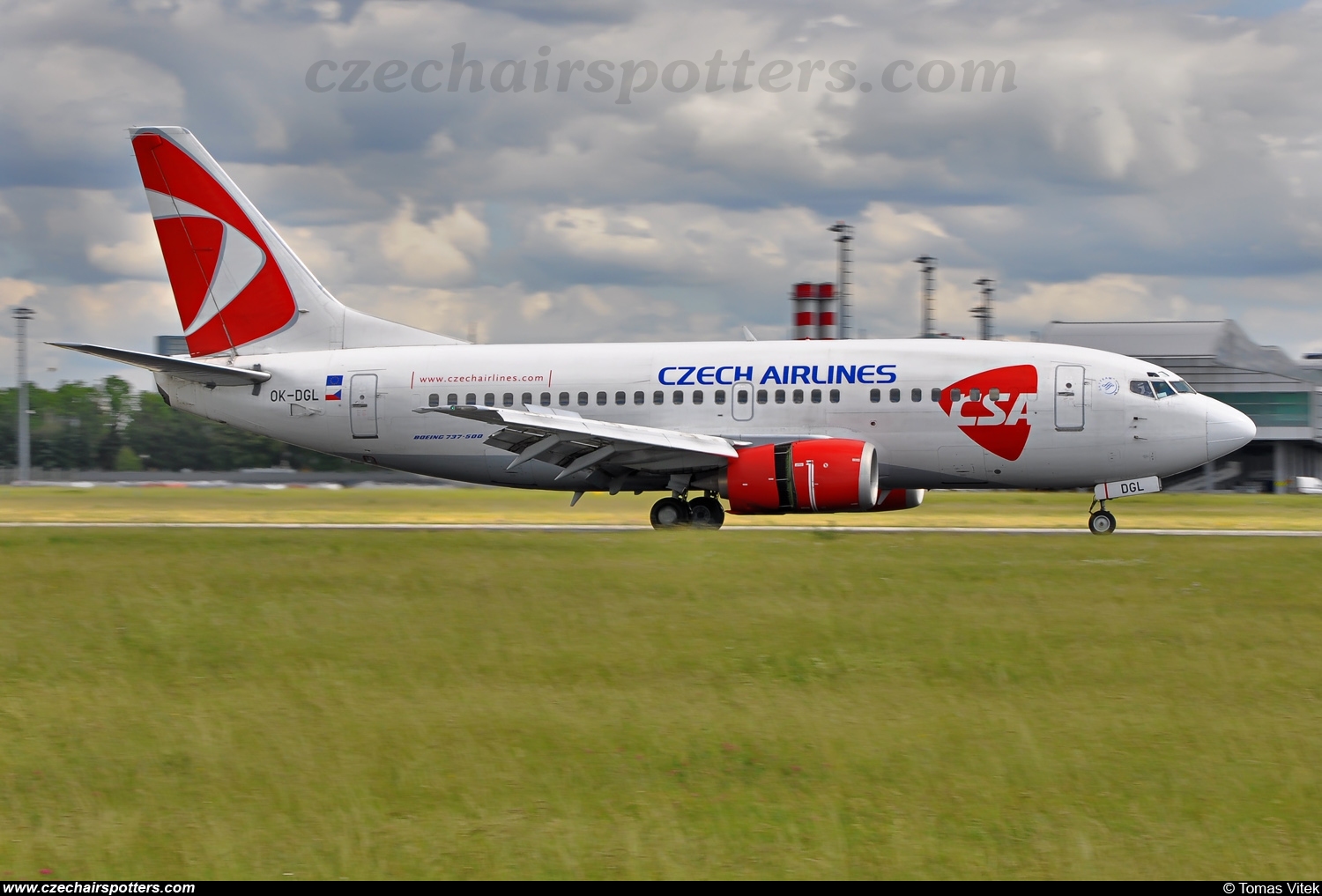 CSA - Czech Airlines &ndash; Boeing Boeing 737-55S OK-DGL
