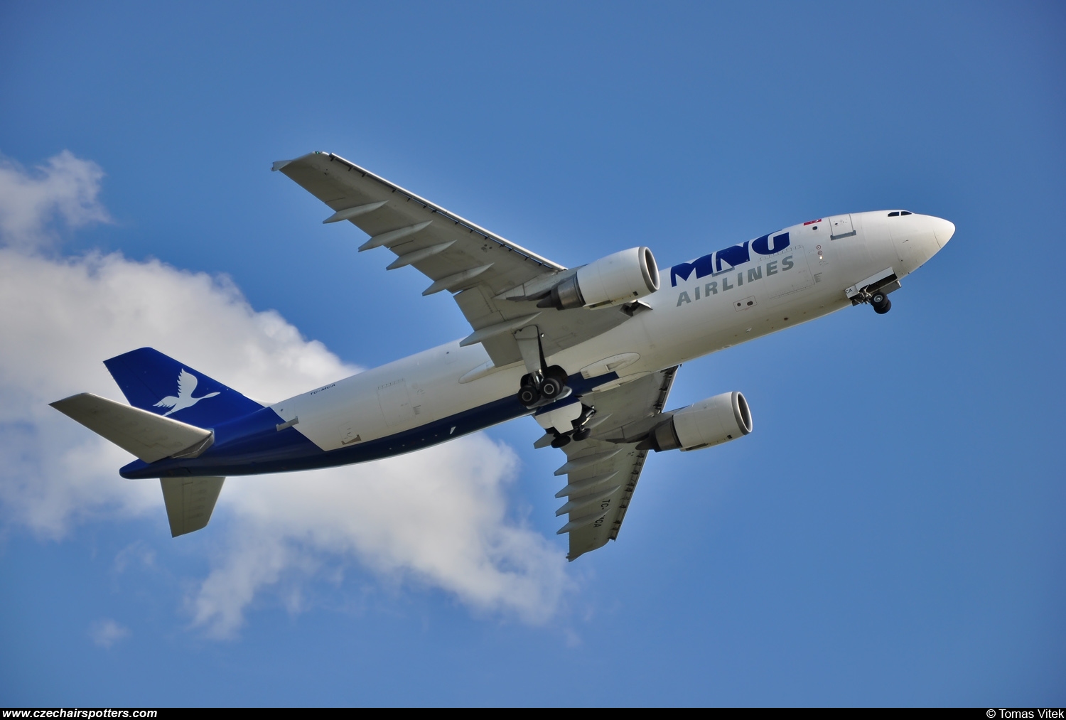 MNG Airlines ( MNB , MB ) &ndash; Airbus A300F4-605R TC-MCA
