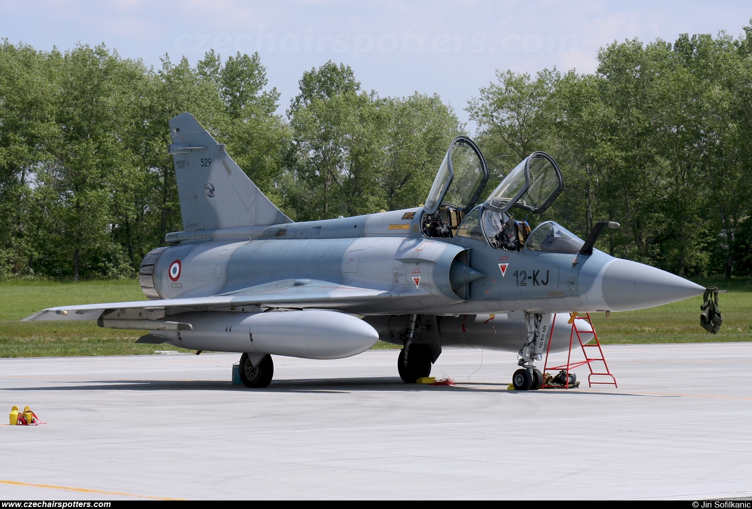 France - Air Force &ndash; Dassault Mirage 2000B 529 / 12-KJ