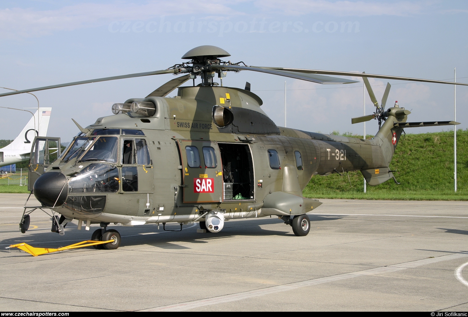Switzerland - Air Force &ndash; Aerospatiale TH89 Super Puma (AS-332M1) T-321