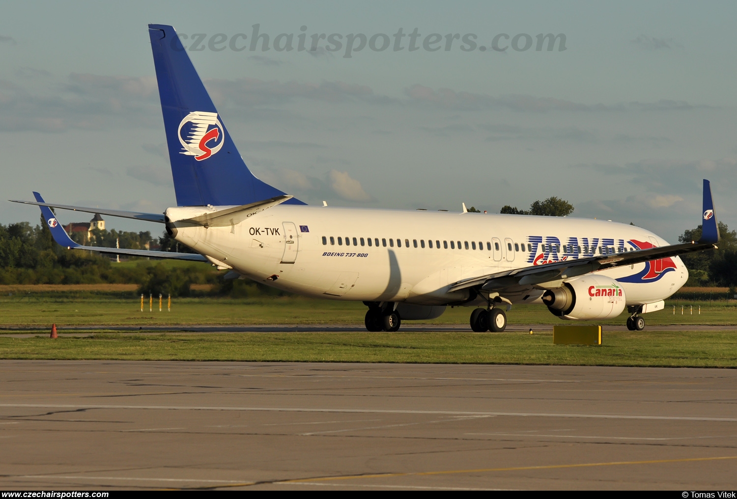 Travel Service &ndash; Boeing Boeing 737-86N OK-TVK