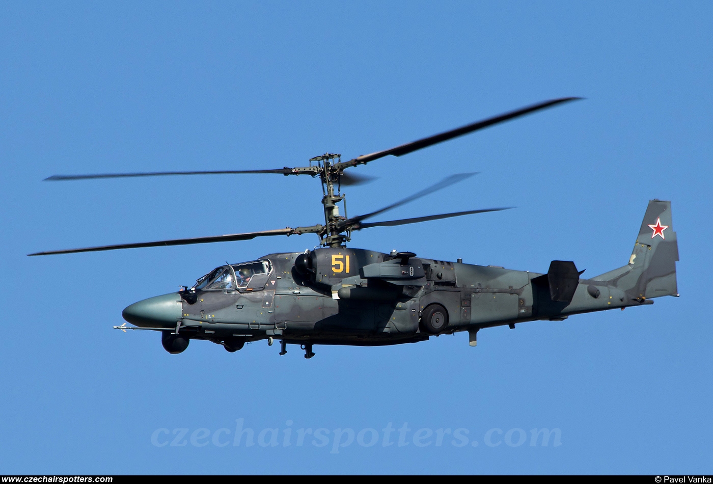 Russia - Air Force &ndash; Kamov Ka-52 Alligator (Hokum B) 51