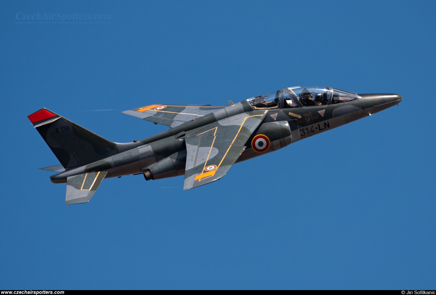 France - Air Force &ndash; Dassault-Dornier Alpha Jet E E 118 / 314-LN