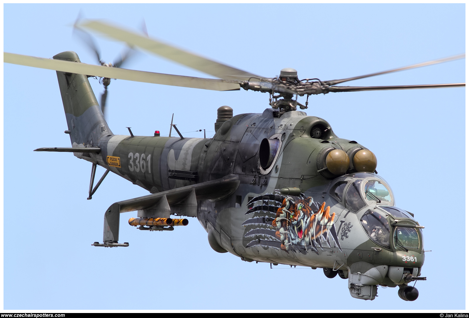 Czech - Air Force &ndash; Mil Mi-24V Hind 3361