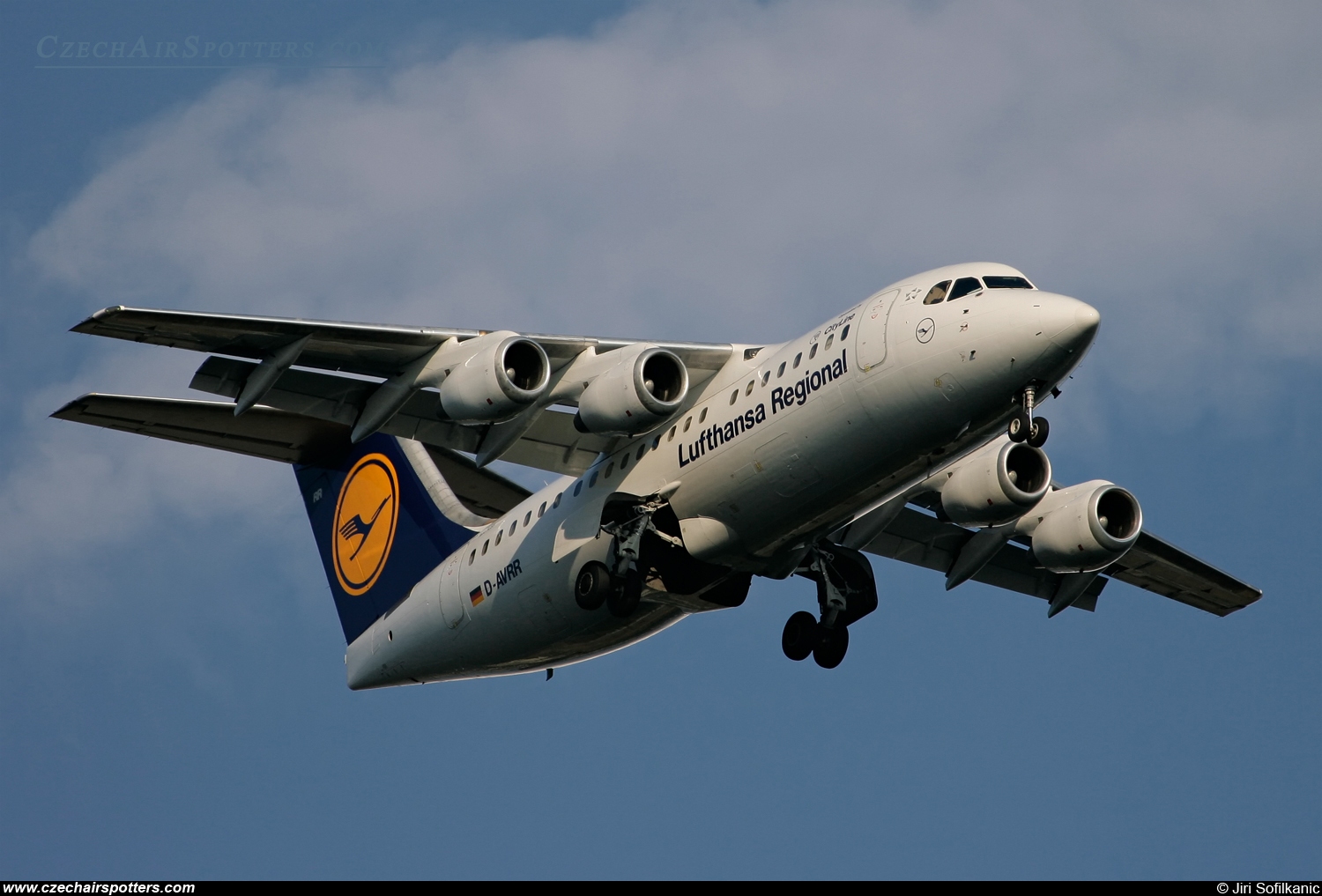 Lufthansa Regional - CityLine (CLH, CL) &ndash; British Aerospace BAe 146-RJ85 D-AVRR