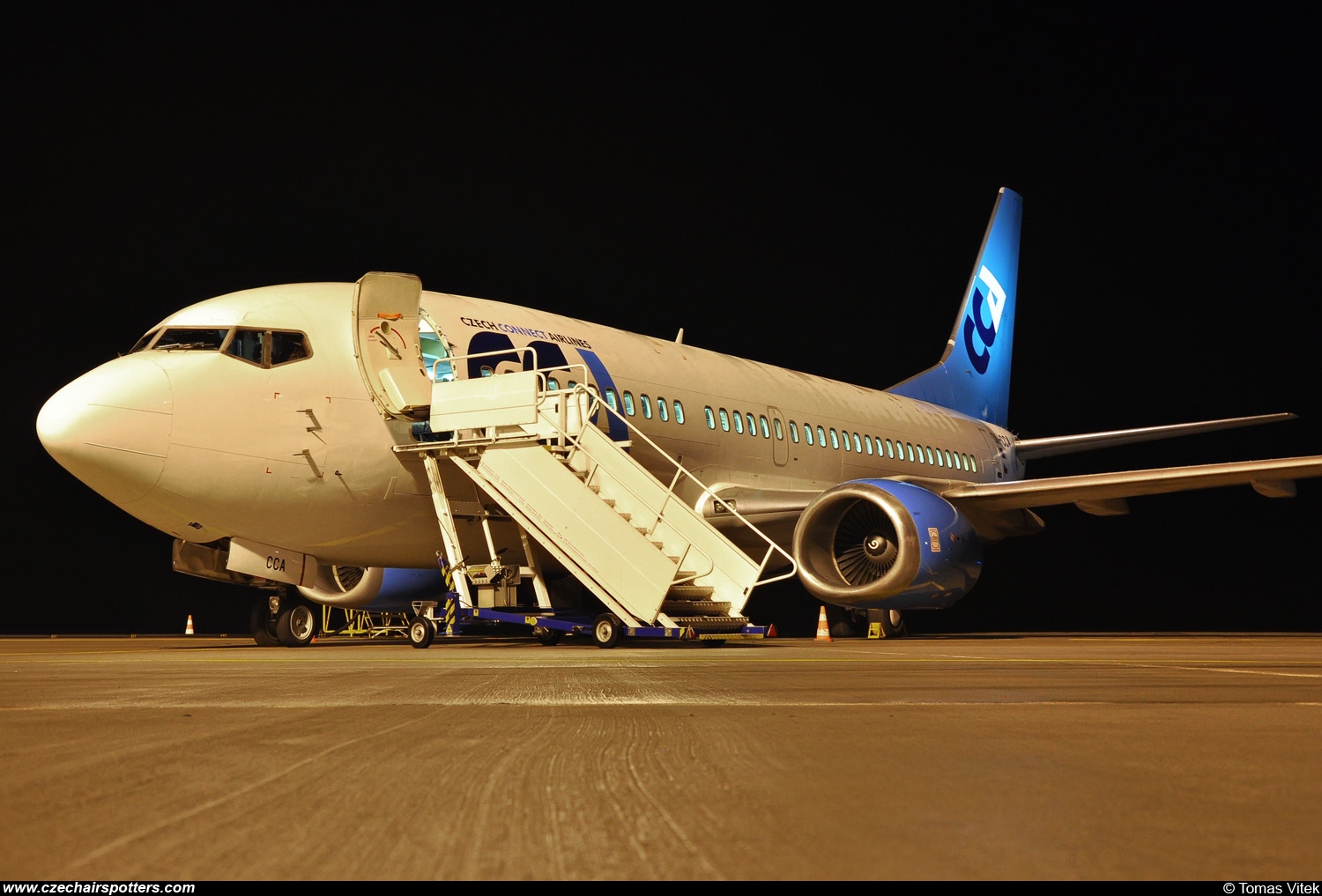 Central Charter Airlines &ndash; Boeing B737-31S OK-CCA