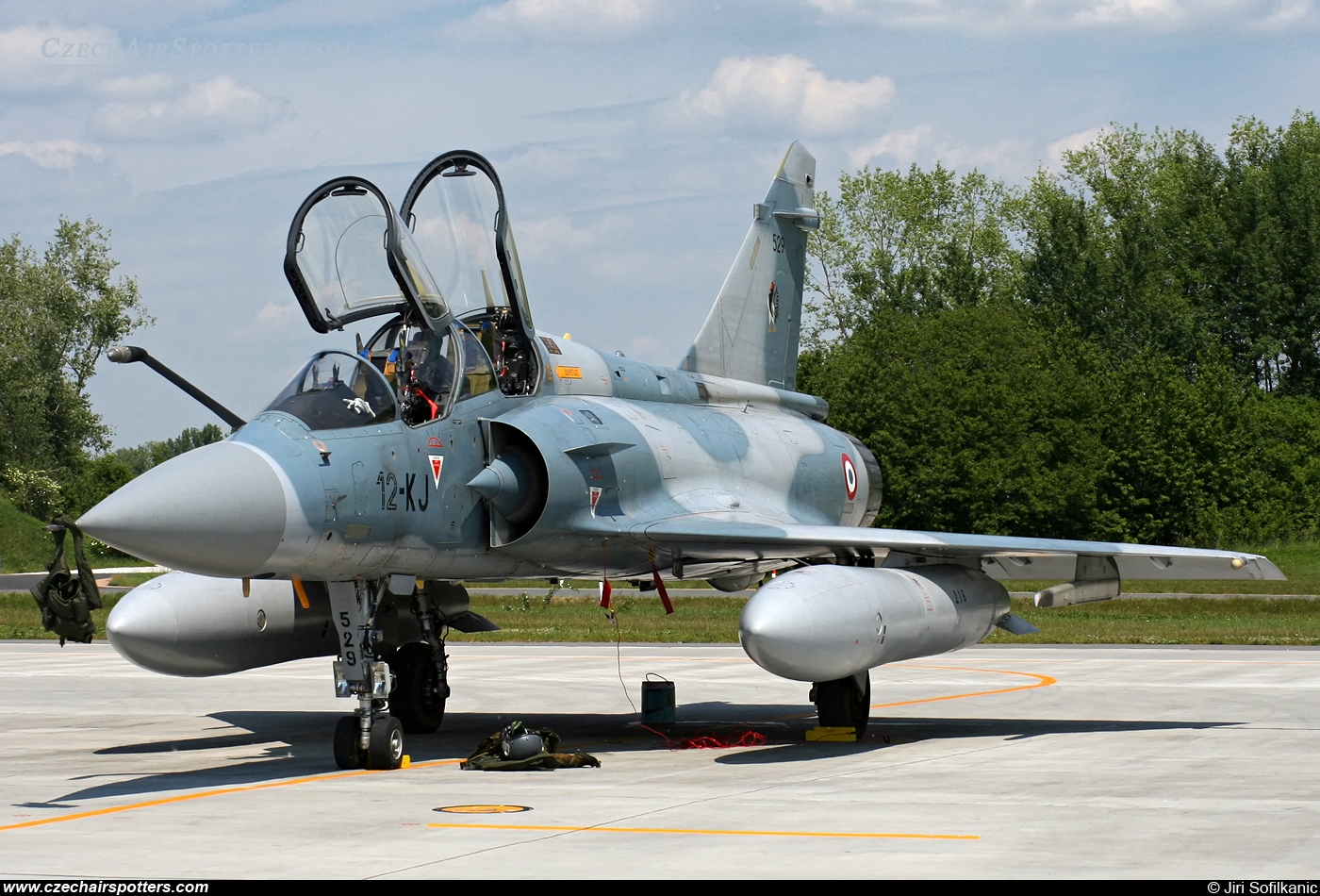 France - Air Force &ndash; Dassault Mirage 2000B 529 / 12-KJ
