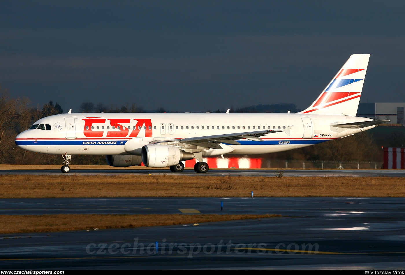 CSA - Czech Airlines &ndash; Airbus A320-214 OK-LEF