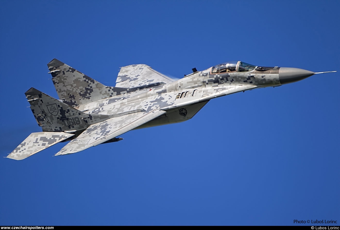 Slovakia - Air Force &ndash; Mikoyan-Gurevich MiG-29AS / 9-12A 0619