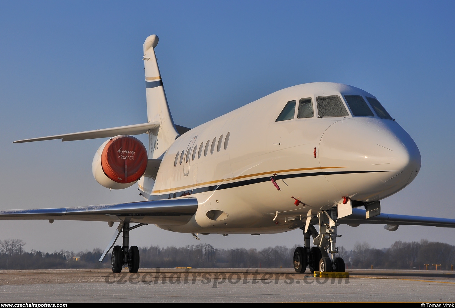 private &ndash; Dassault Falcon 2000EX G-LATE