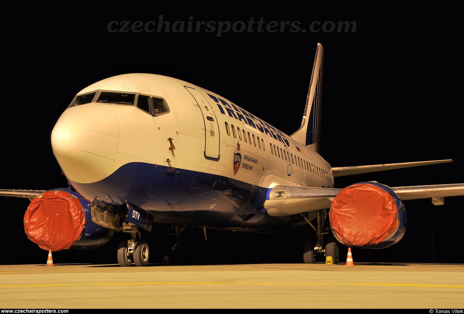 Transaero Airlines ( TSO , UN )  &ndash; Boeing Boeing 737-5L9 EI-DTV