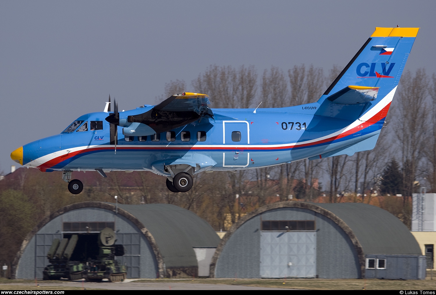 LOM Praha - CLV &ndash; Let L-410UVP Turbolet  0731 