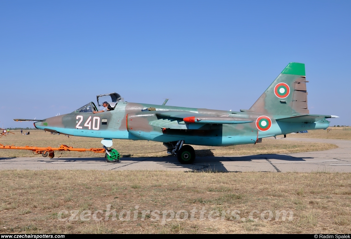 Bulgaria - Air Force &ndash; Sukhoi Su-25K Frogfoot 240