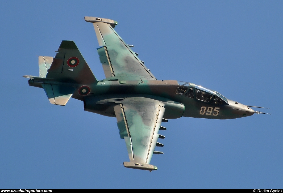 Bulgaria - Air Force &ndash; Sukhoi Su-25 UBK Frogfoot 095