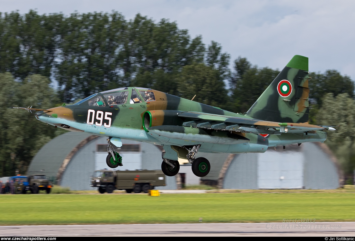 Bulgaria - Air Force &ndash; Sukhoi Su-25 UBK Frogfoot 095