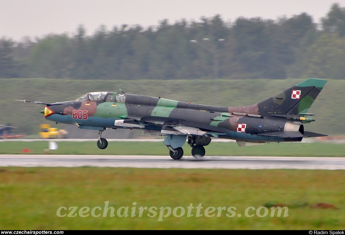 Poland - Air Force &ndash; Sukhoi Su-22 UM-3K Fitter G 605