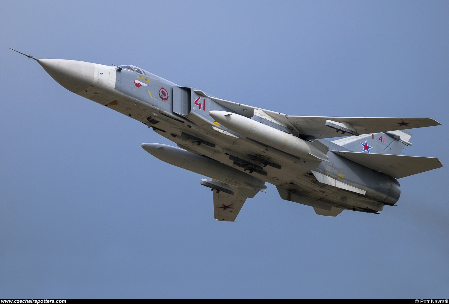 Russia - Air Force &ndash; Sukhoi Su-24M Fencer D 41